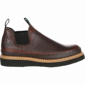 Chaussure Travail Georgia Boot Georgia Giant Wedge Romeo Homme Marron | TAWLGXV-42