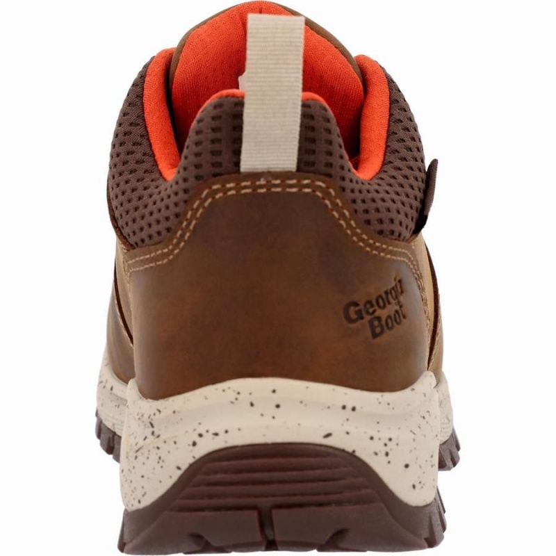 Botte Randonnée Georgia Boot Eagle Trail Imperméables Oxford Femme Marron | MJCYDNO-95