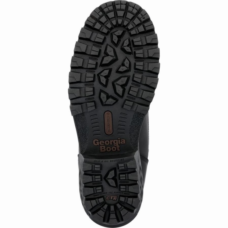Botte Travail Georgia Boot LTX Logger Composite Embout Imperméables Homme Noir | DQLBFAR-03