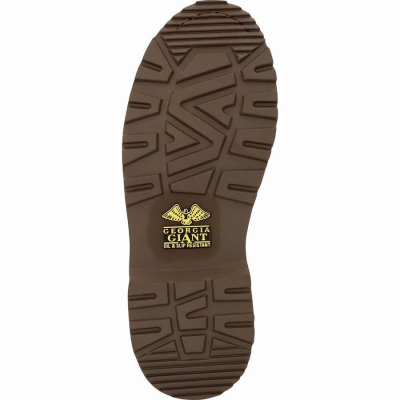 Chaussure Travail Georgia Boot Romeo Femme Marron | GPTSJMA-51