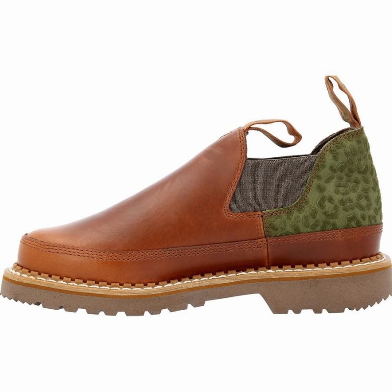 Chaussure Travail Georgia Boot Romeo Femme Marron | GPTSJMA-51